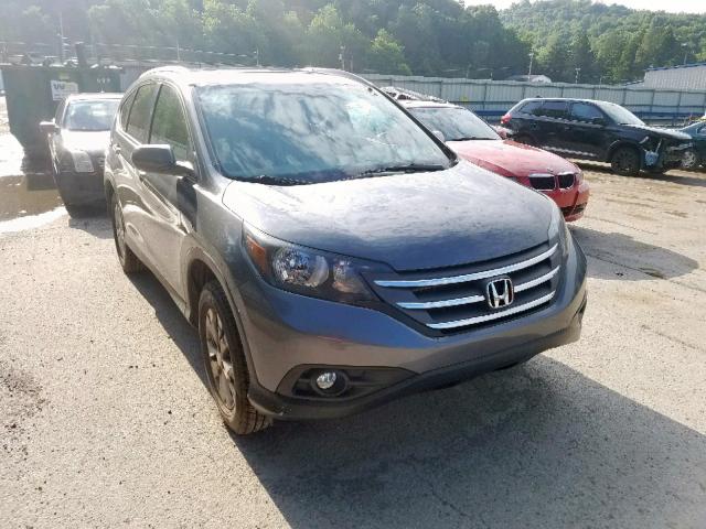 2HKRM4H78DH600567 - 2013 HONDA CR-V EXL GRAY photo 1