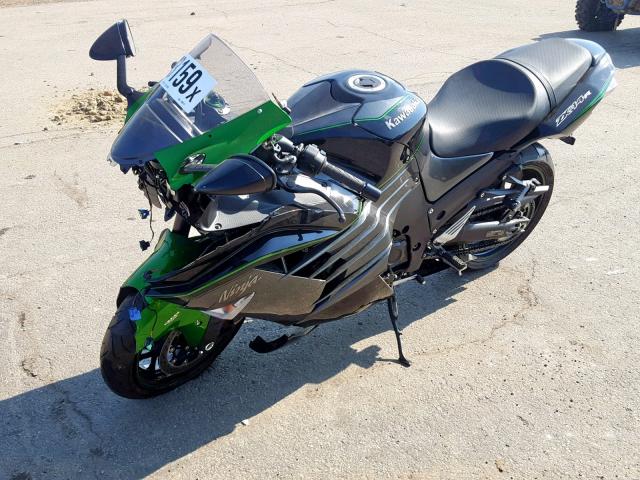 JKBZXNJ12KA008272 - 2019 KAWASAKI ZX1400 J TWO TONE photo 2