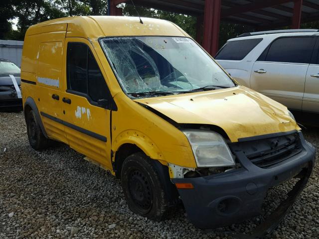 NM0LS7AN3DT147800 - 2013 FORD TRANSIT CO YELLOW photo 1