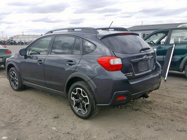 JF2GPAVC8DH855766 - 2013 SUBARU XV CROSSTR GRAY photo 3