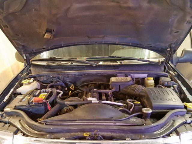 1J4GW58S8XC753875 - 1999 JEEP GRAND CHER BLUE photo 7