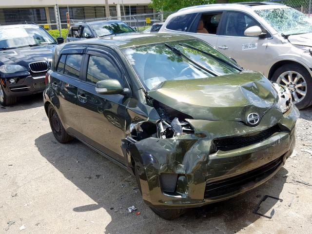 JTKKU4B42C1024246 - 2012 TOYOTA SCION XD GREEN photo 1