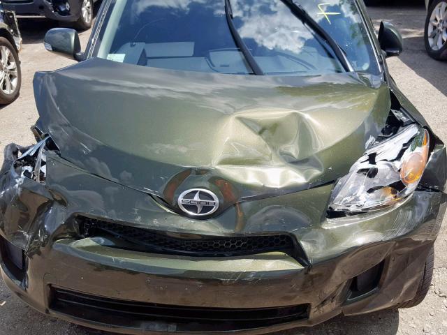 JTKKU4B42C1024246 - 2012 TOYOTA SCION XD GREEN photo 7