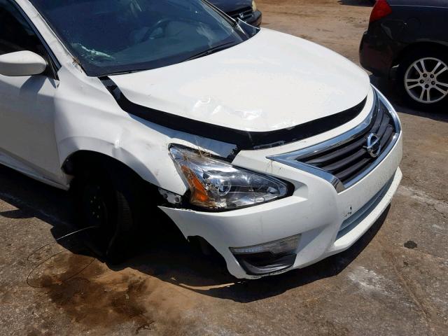 1N4AL3AP8FN386127 - 2015 NISSAN ALTIMA 2.5 WHITE photo 9