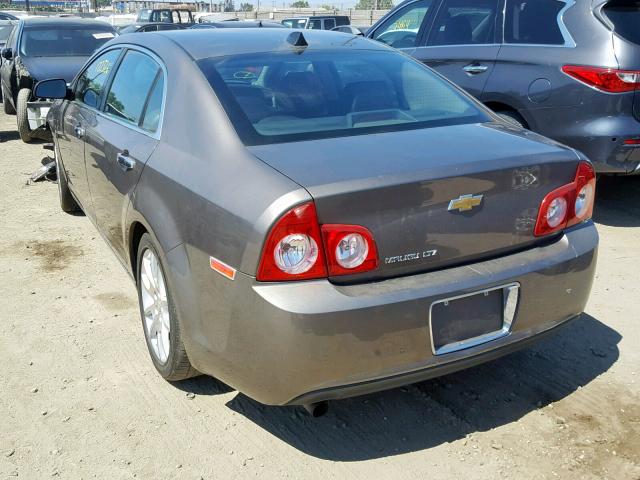 1G1ZE5E00CF128358 - 2012 CHEVROLET MALIBU LTZ 棕色 照片 3