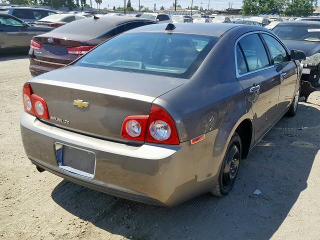 1G1ZE5E00CF128358 - 2012 CHEVROLET MALIBU LTZ 棕色 照片 4