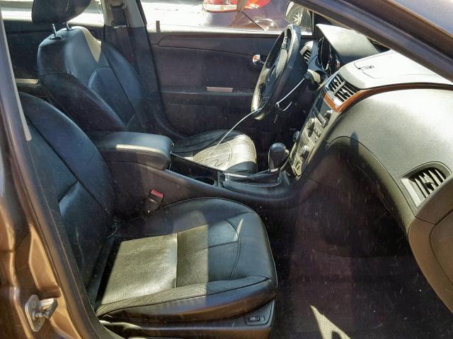 1G1ZE5E00CF128358 - 2012 CHEVROLET MALIBU LTZ 棕色 照片 5