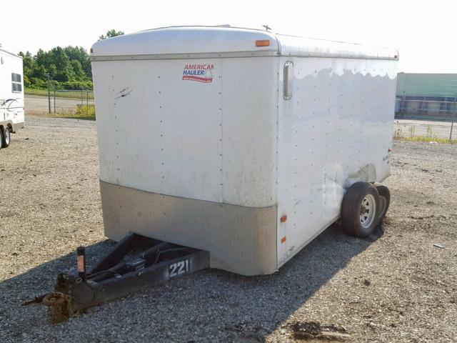 5N6200F22D1038806 - 2013 CARGO TRAILER SILVER photo 2