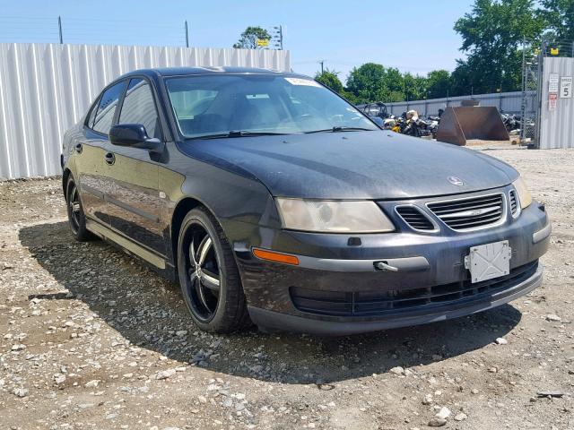 YS3FD49Y671102270 - 2007 SAAB 9-3 2.0T BLACK photo 1