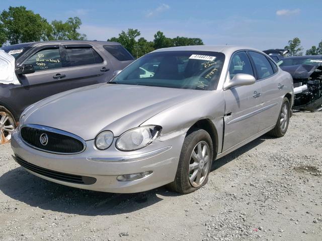 2G4WD582871169808 - 2007 BUICK LACROSSE C SILVER photo 2