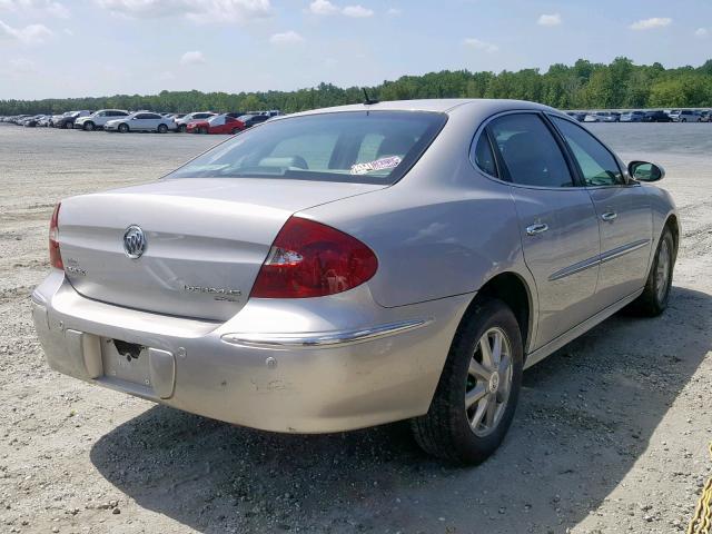 2G4WD582871169808 - 2007 BUICK LACROSSE C SILVER photo 4