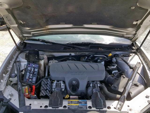 2G4WD582871169808 - 2007 BUICK LACROSSE C SILVER photo 7