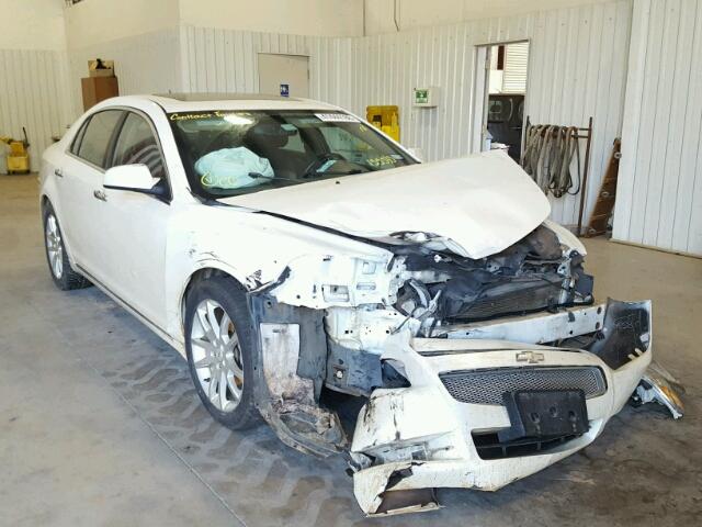 1G1ZE5E77AF155535 - 2010 CHEVROLET MALIBU LTZ WHITE photo 1