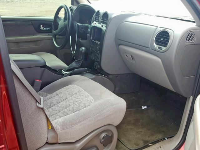 1GKDT13S532197661 - 2003 GMC ENVOY MAROON photo 5