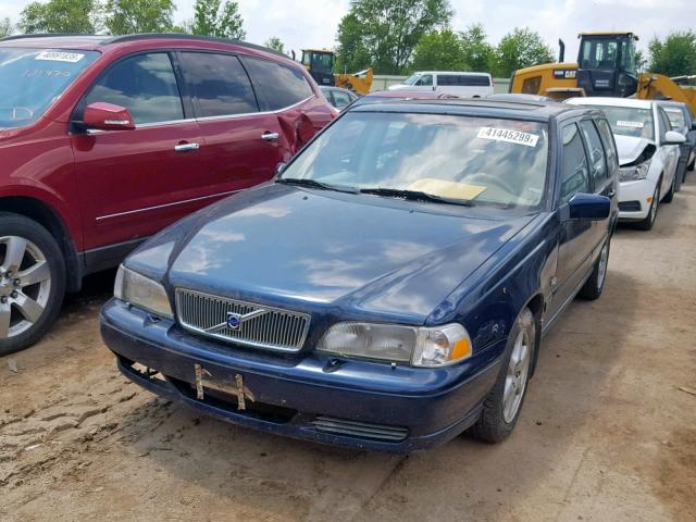 YV1LW61J1Y2675369 - 2000 VOLVO V70 BASE BLUE photo 2