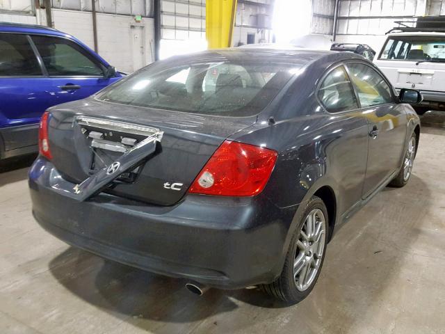 JTKDE167570183847 - 2007 TOYOTA SCION TC GRAY photo 4