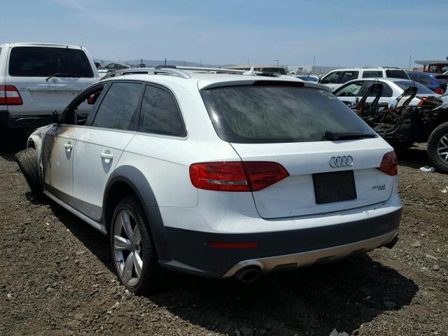 WA19FAFL6DA127388 - 2013 AUDI A4 ALLROAD WHITE photo 3