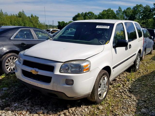 1GNDV13137D175155 - 2007 CHEVROLET UPLANDER WHITE photo 2