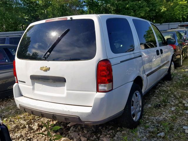 1GNDV13137D175155 - 2007 CHEVROLET UPLANDER WHITE photo 4