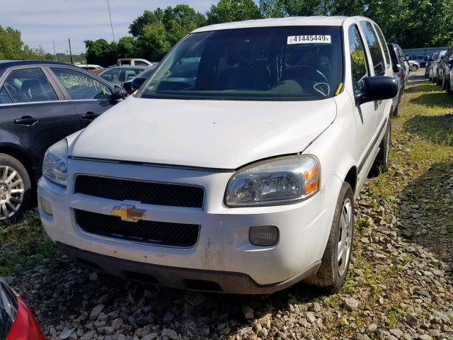 1GNDV13137D175155 - 2007 CHEVROLET UPLANDER WHITE photo 9