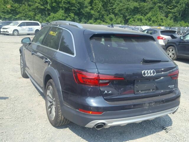 WA18NAF47JA098860 - 2018 AUDI A4 ALLROAD BLUE photo 3