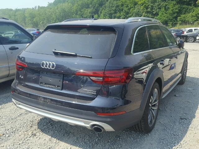 WA18NAF47JA098860 - 2018 AUDI A4 ALLROAD BLUE photo 4