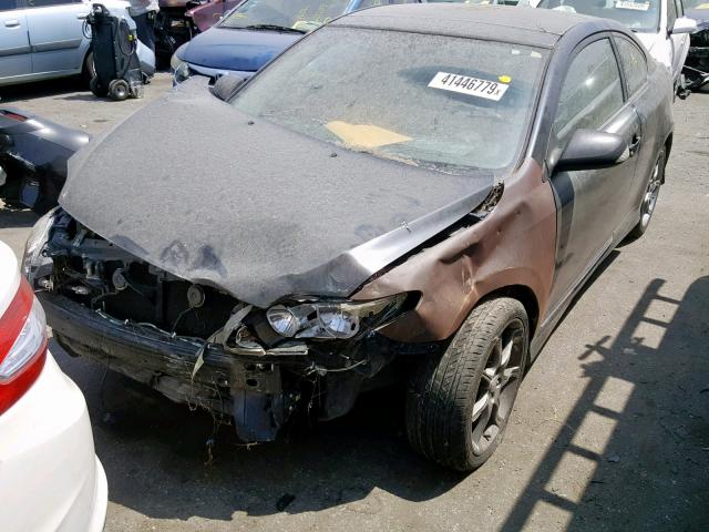JTKDE167560142620 - 2006 TOYOTA SCION TC შავი ფოტო 2
