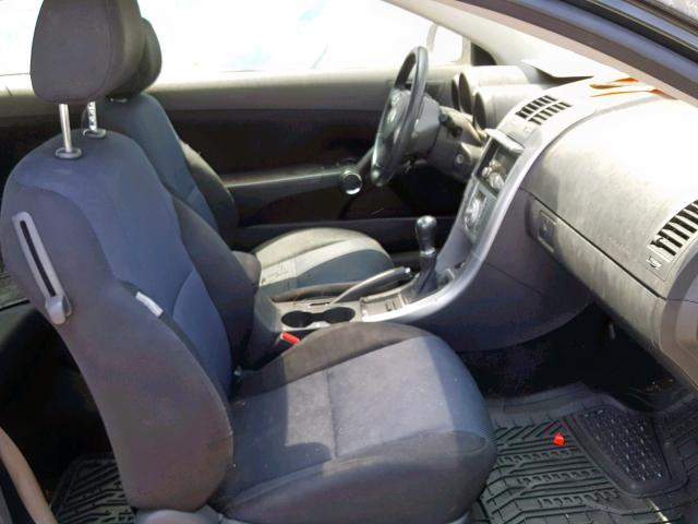JTKDE167560142620 - 2006 TOYOTA SCION TC შავი ფოტო 5