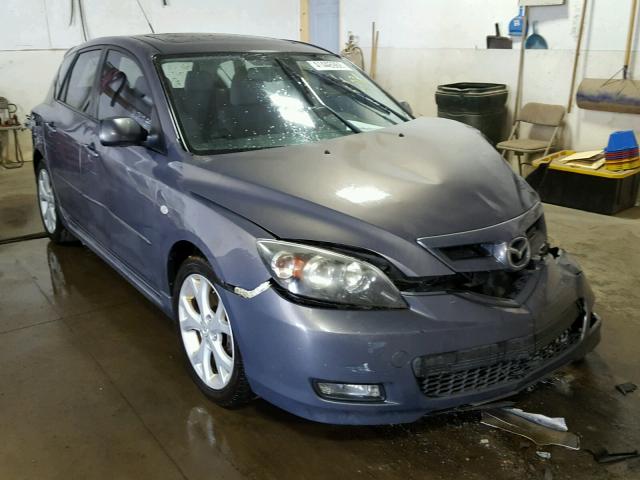 JM1BK143271654340 - 2007 MAZDA 3 HATCHBAC GRAY photo 1