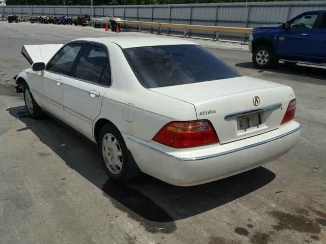 JH4KA9650XC003789 - 1999 ACURA 3.5RL WHITE photo 3