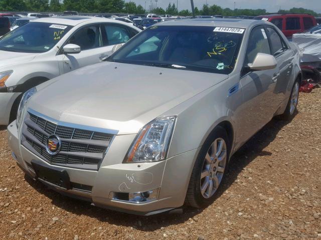 1G6DT57V080182921 - 2008 CADILLAC CTS HI FEA GOLD photo 2