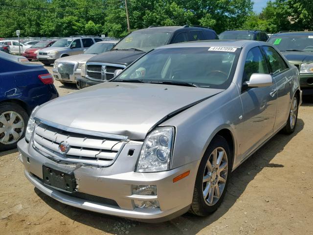 1G6DC67AX60154477 - 2006 CADILLAC STS SILVER photo 2