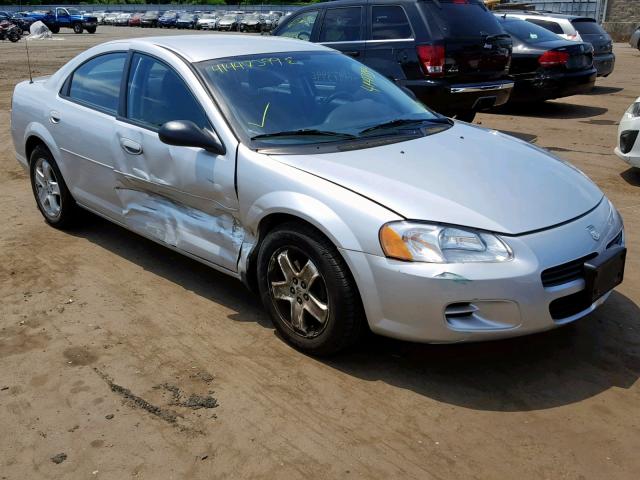 1B3EL46X03N544502 - 2003 DODGE STRATUS SE SILVER photo 1