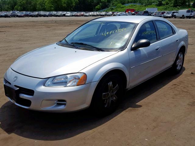 1B3EL46X03N544502 - 2003 DODGE STRATUS SE SILVER photo 2