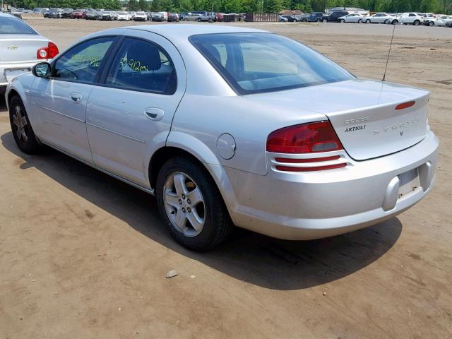 1B3EL46X03N544502 - 2003 DODGE STRATUS SE SILVER photo 3