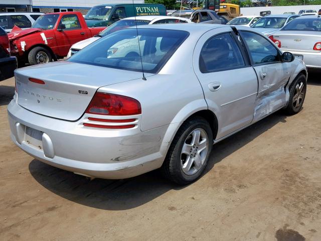 1B3EL46X03N544502 - 2003 DODGE STRATUS SE SILVER photo 4