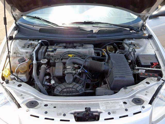 1B3EL46X03N544502 - 2003 DODGE STRATUS SE SILVER photo 7