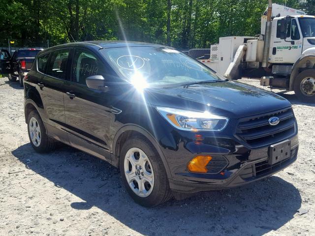 1FMCU0F73HUF00188 - 2017 FORD ESCAPE S BLACK photo 1