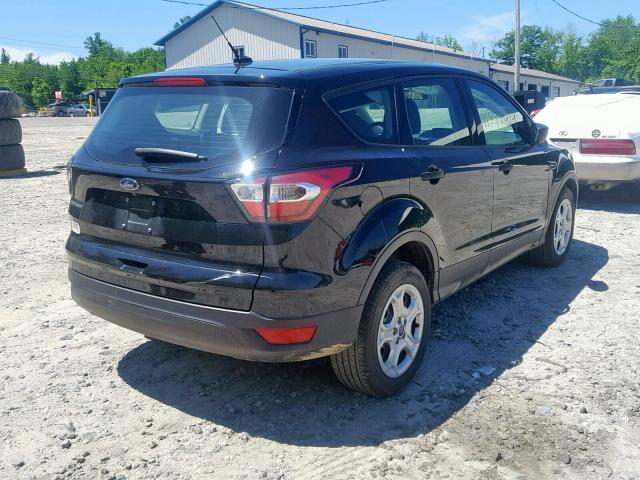 1FMCU0F73HUF00188 - 2017 FORD ESCAPE S BLACK photo 4