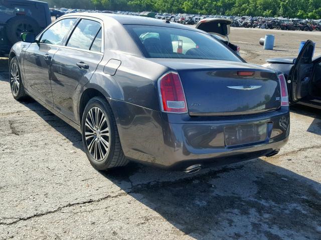 2C3CCAGT3EH101003 - 2014 CHRYSLER 300 S GRAY photo 3