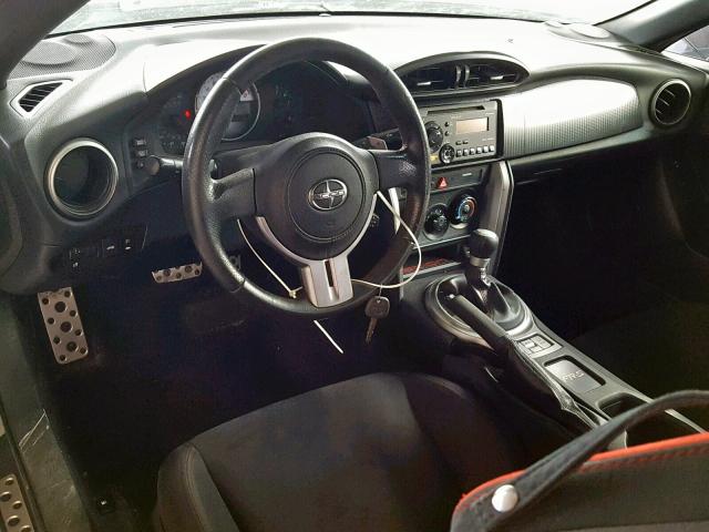 JF1ZNAA16D2703561 - 2013 TOYOTA SCION FR-S SILVER photo 9