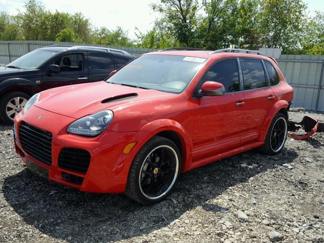 WP1AB29P96LA67406 - 2006 PORSCHE CAYENNE S RED photo 2