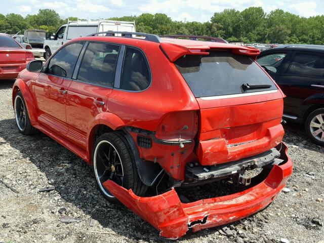 WP1AB29P96LA67406 - 2006 PORSCHE CAYENNE S RED photo 3