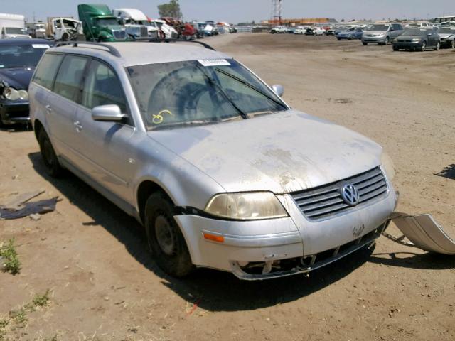 WVWND63B03E070468 - 2003 VOLKSWAGEN PASSAT GL SILVER photo 1