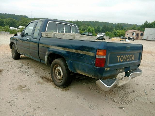 JT4RN93PXM5045557 - 1991 TOYOTA PICKUP 1/2 BLUE photo 3