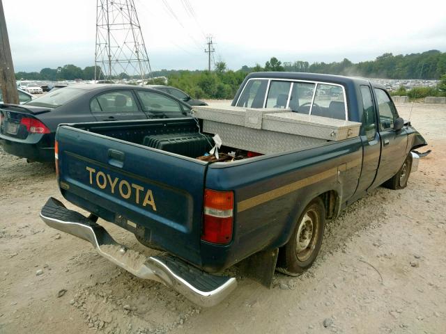 JT4RN93PXM5045557 - 1991 TOYOTA PICKUP 1/2 BLUE photo 4