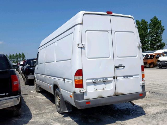 WD0BD744365936572 - 2006 DODGE SPRINTER 2 WHITE photo 3