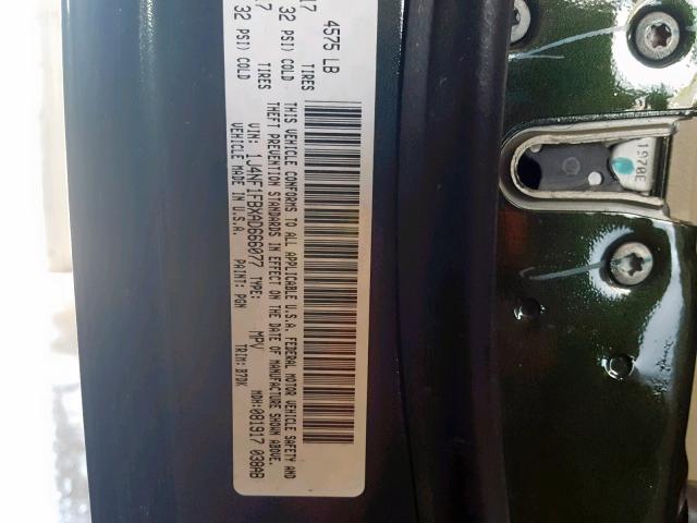 1J4NF1FBXAD666077 - 2010 JEEP COMPASS SP მწვანე ფოტო 10