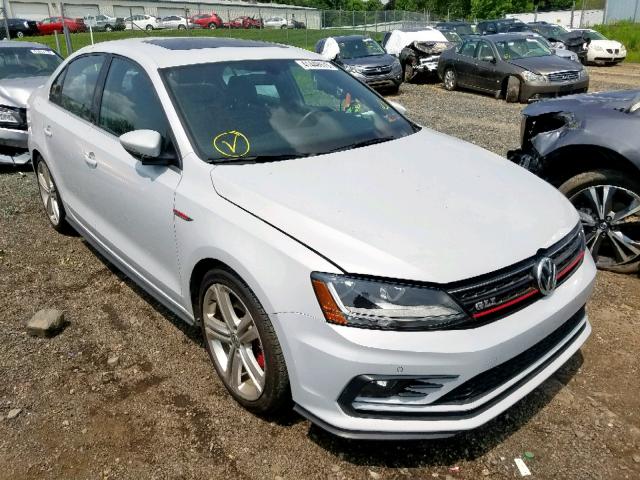 3VW4T7AJ0HM277410 - 2017 VOLKSWAGEN JETTA GLI WHITE photo 1