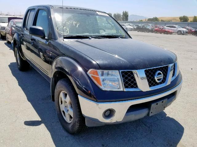 1N6AD07W16C409048 - 2006 NISSAN FRONTIER C BLACK photo 1